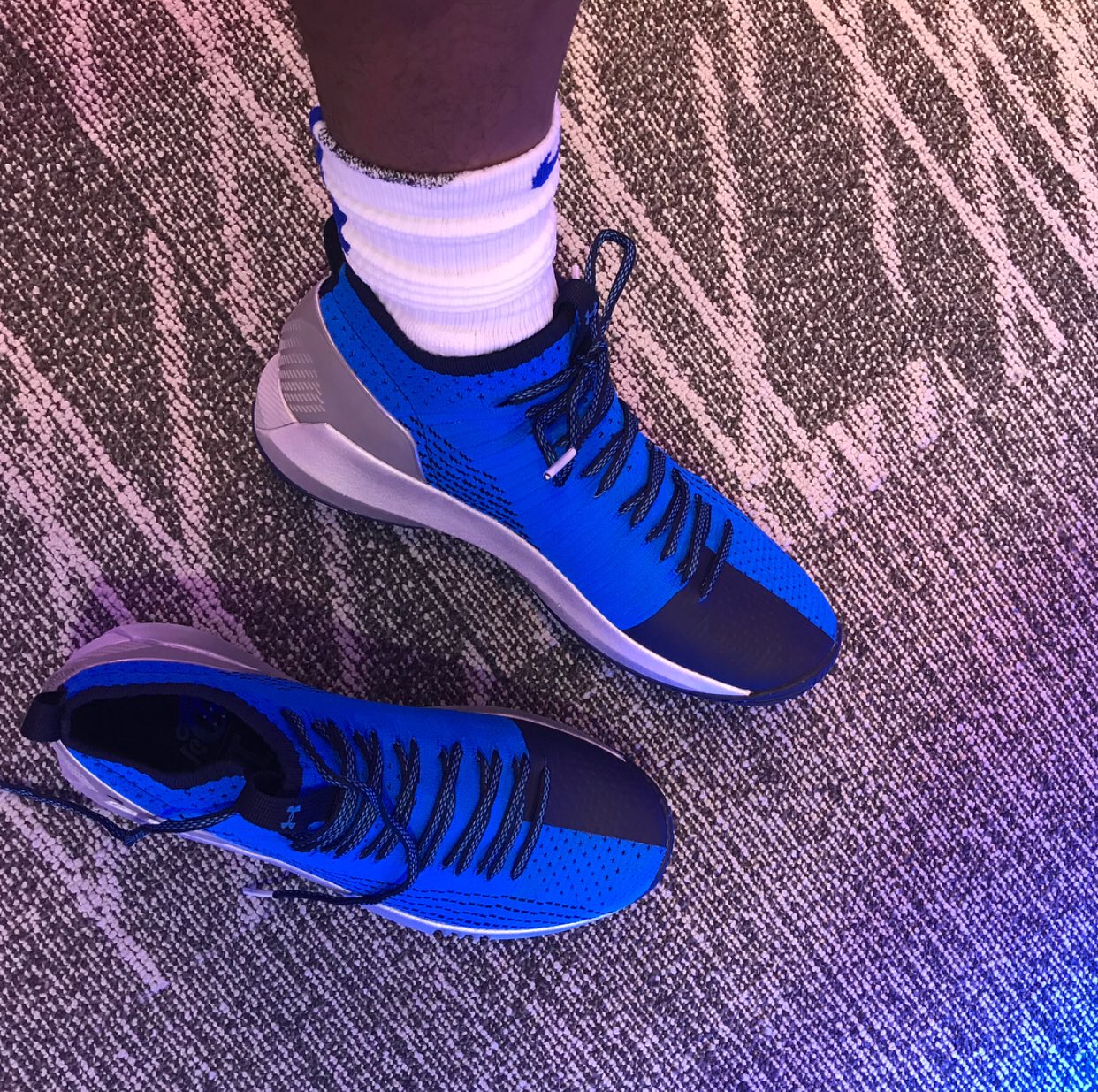 dennis smith under armour shoes