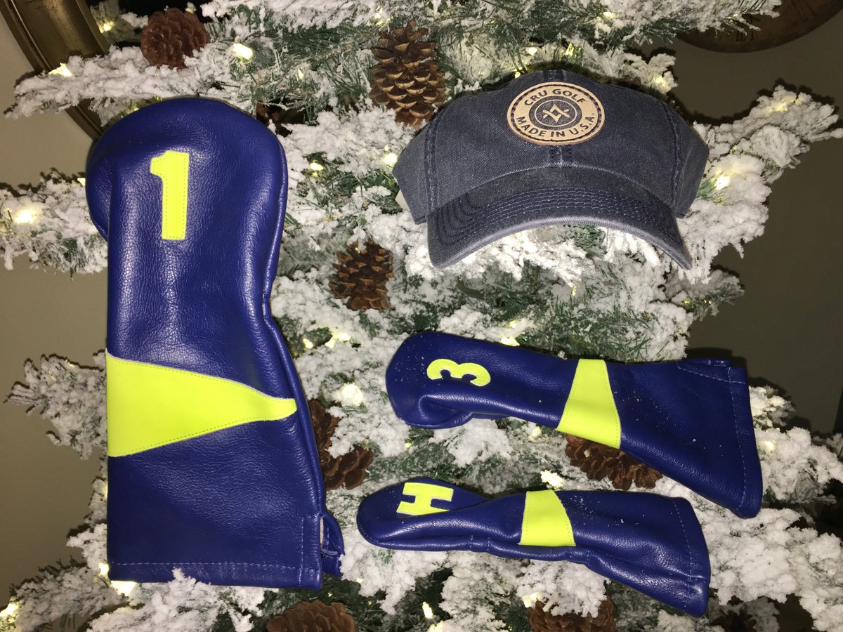 DAY 7: #PGAPappas 12 Days of Christmas #Golf #Giveaway: <a href="/CRUgolf/">CruGolf</a> Lighthouse Collection Leather Headcover Set (Driver, Wood, &amp; Hybrid) and CRU Tour Cap! 

THREE WAYS to ENTER: pgapappas.blogspot.com/2017/12/cru-go… 
Here on Twitter RT &amp; Follow All to WIN! #ReleaseTheKringle!
