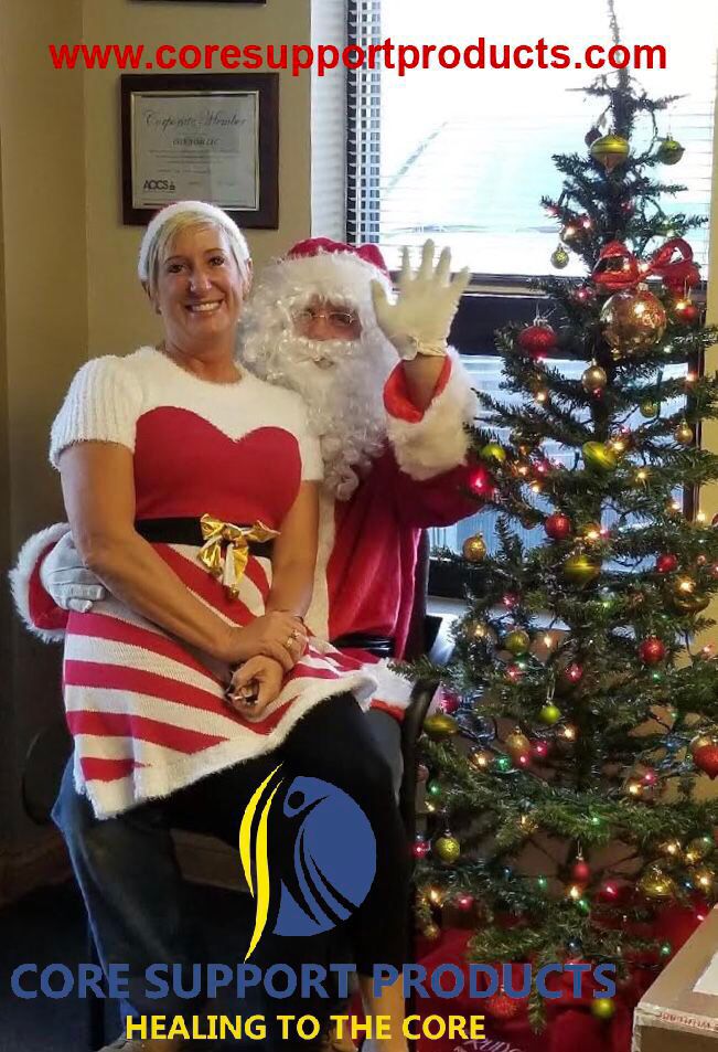 healing2thecore's tweet photo. With only 5 days left until #Christmas, you can see Stacy Peterson (CEO) still knows how to shed some holiday cheer #santaandmrsclaus #holidayspirit #ItsChristmas #CSPCBD #HempHolidays https://t.co/J33fqapZot https://t.co/FgoYB8c3nb