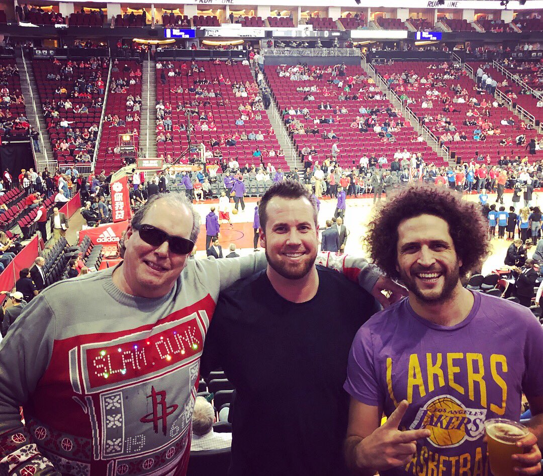 andyfrasco's tweet photo. 1st Annual Marketing Meeting with Frio Light in Houston.. Big things in the Horizon for 2018 in Arkansas that I’m super excited to announce soon and they know I have a soft spot for the @lakers.. Let’s get the W boys. Thanks for the love @friobeverages #friolight #golakers https://t.co/NzyNOHhqTv
