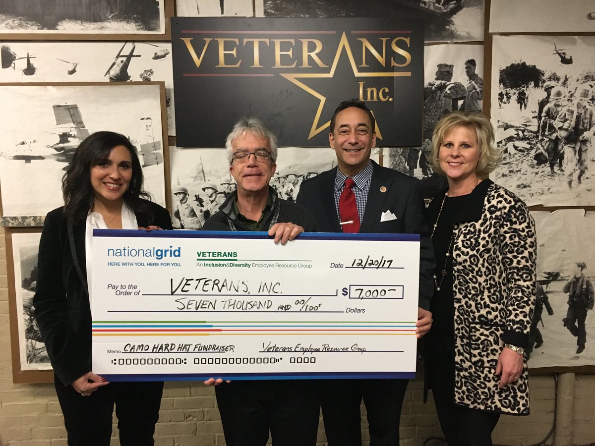 Energy1977's tweet photo. @veteransinc1 provides hope and new beginnings for our veterans and their families in need. @nationalgridus is privileged to support such a dedicated team! @hollysocks727 @AletaNGRID @DWsAsylum https://t.co/HpoZUOqA0f
