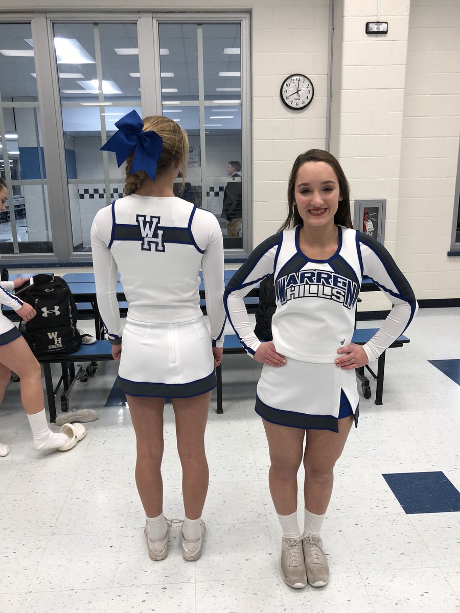WH_Cheer's tweet photo. @VarsitySpirit @VSFCrystal Thank you for our new uniforms! 😍 love our new look! https://t.co/UF6i3rSlAp