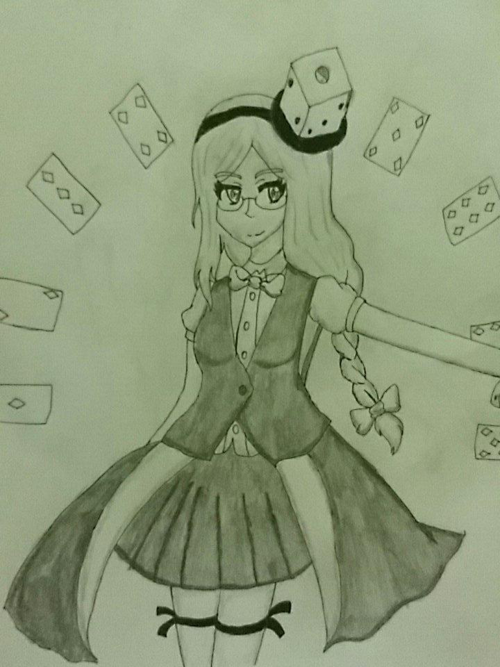 Choco_cake18's tweet photo. This is Monaco as Xeno a, from Len'en 4
I think the two are pretty relatable, since both are good gamblers, so that's why I made this
Hope you like it~
#APHMonaco #ヘタリア #lenen #Hetalia https://t.co/m9WzSgEt7o