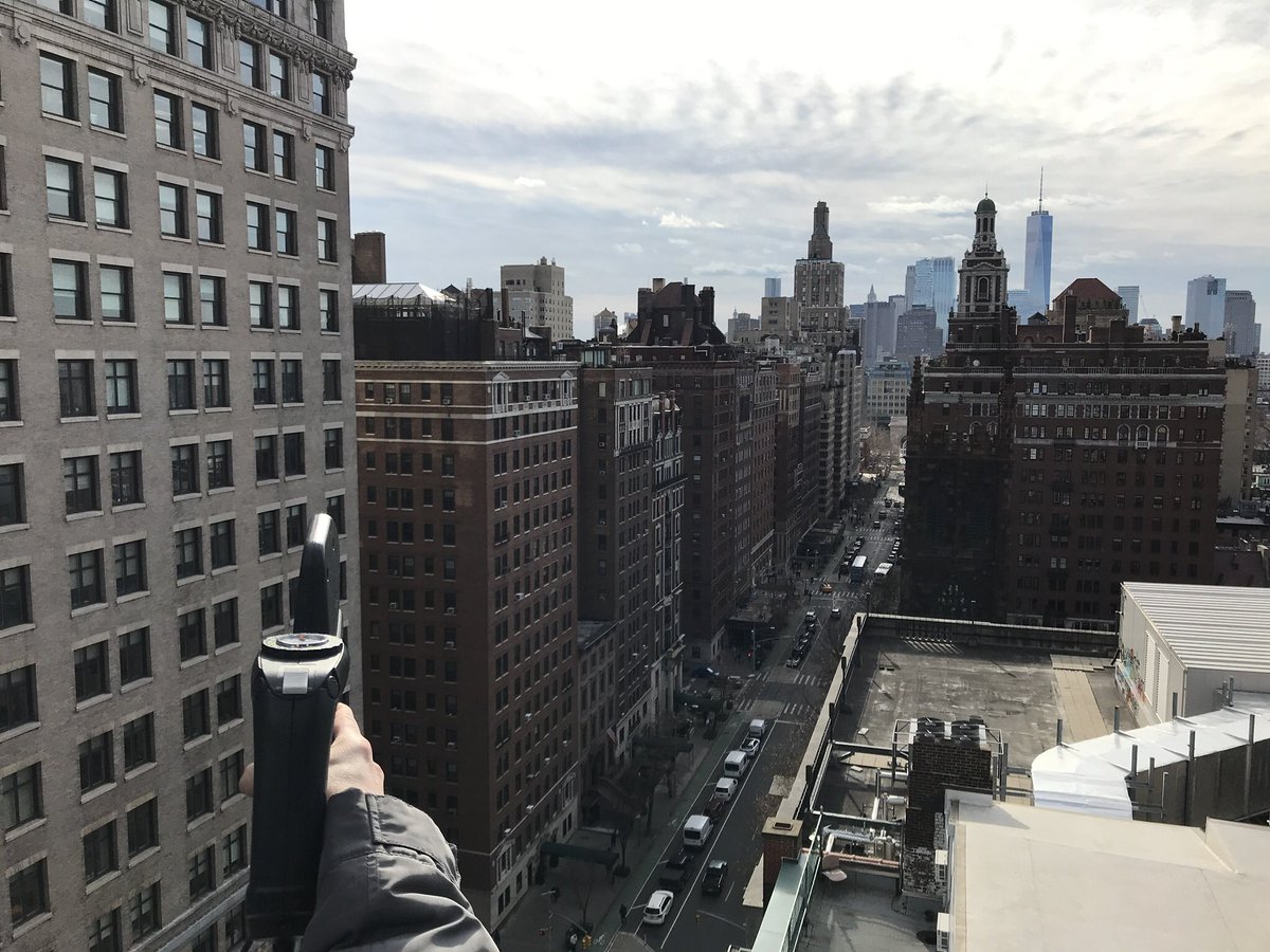 schwab_msb's tweet photo. #InterferenceHunting back to Manhattan to hunt for laser link causing 700MHz interference https://t.co/la5daDN993