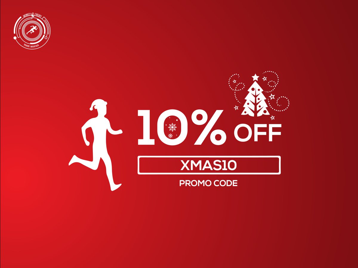 runoutmarathon's tweet photo. Christmas time is Promo time!

Hurry up and get your 10% Promo discount "XMAS10" on Run Out Pahang Marathon’s tickets, valid only for 48 hours!

Cepat, cepat head to: https://t.co/OzlqFSORSn https://t.co/TfC8EGZA42