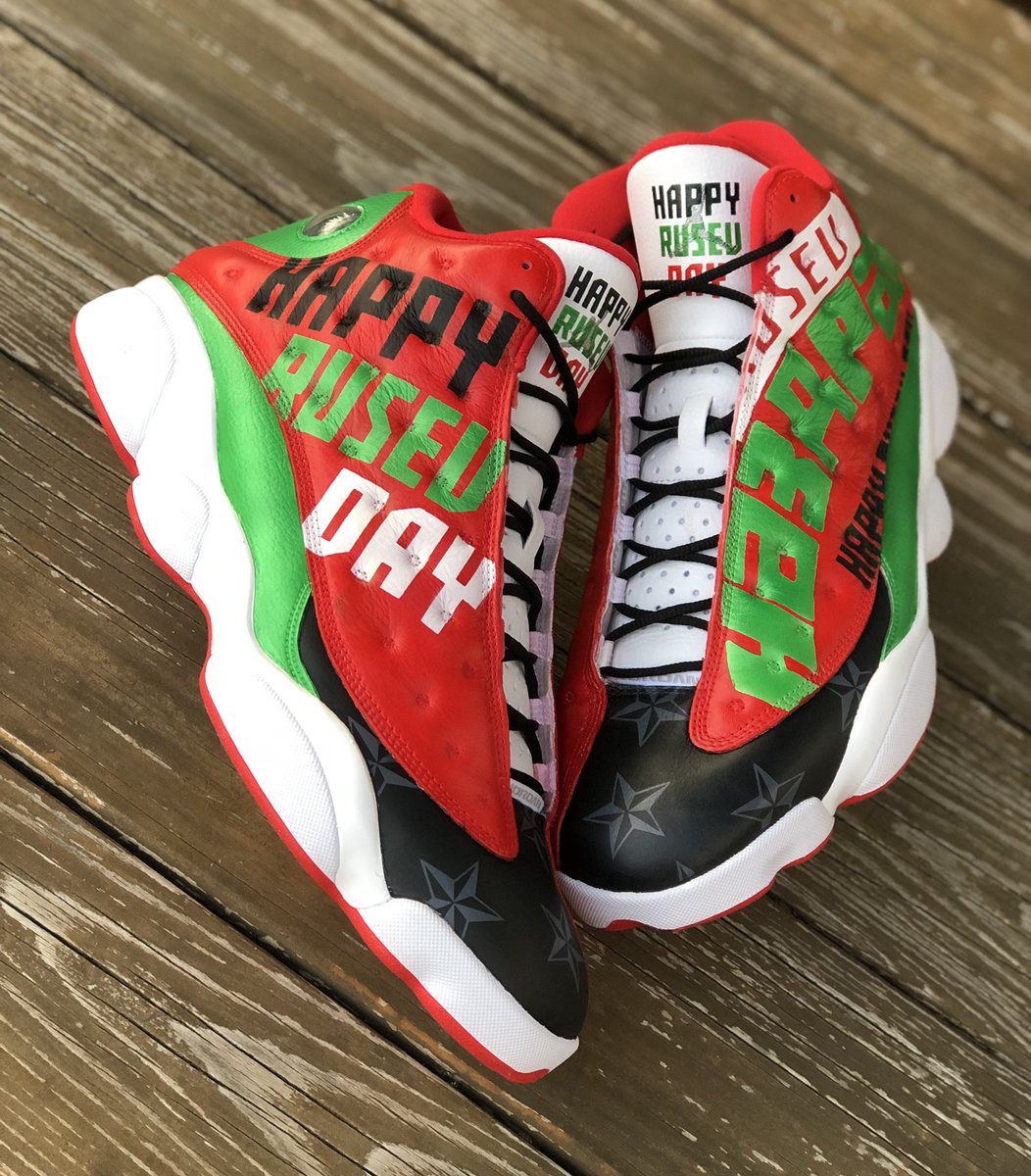 MACHE275's tweet image. Every👏🏼day👏🏼is👏🏼RUSEV👏🏼DAY. Made these babies for the man himself @RusevBUL 🇧🇬 #Machka