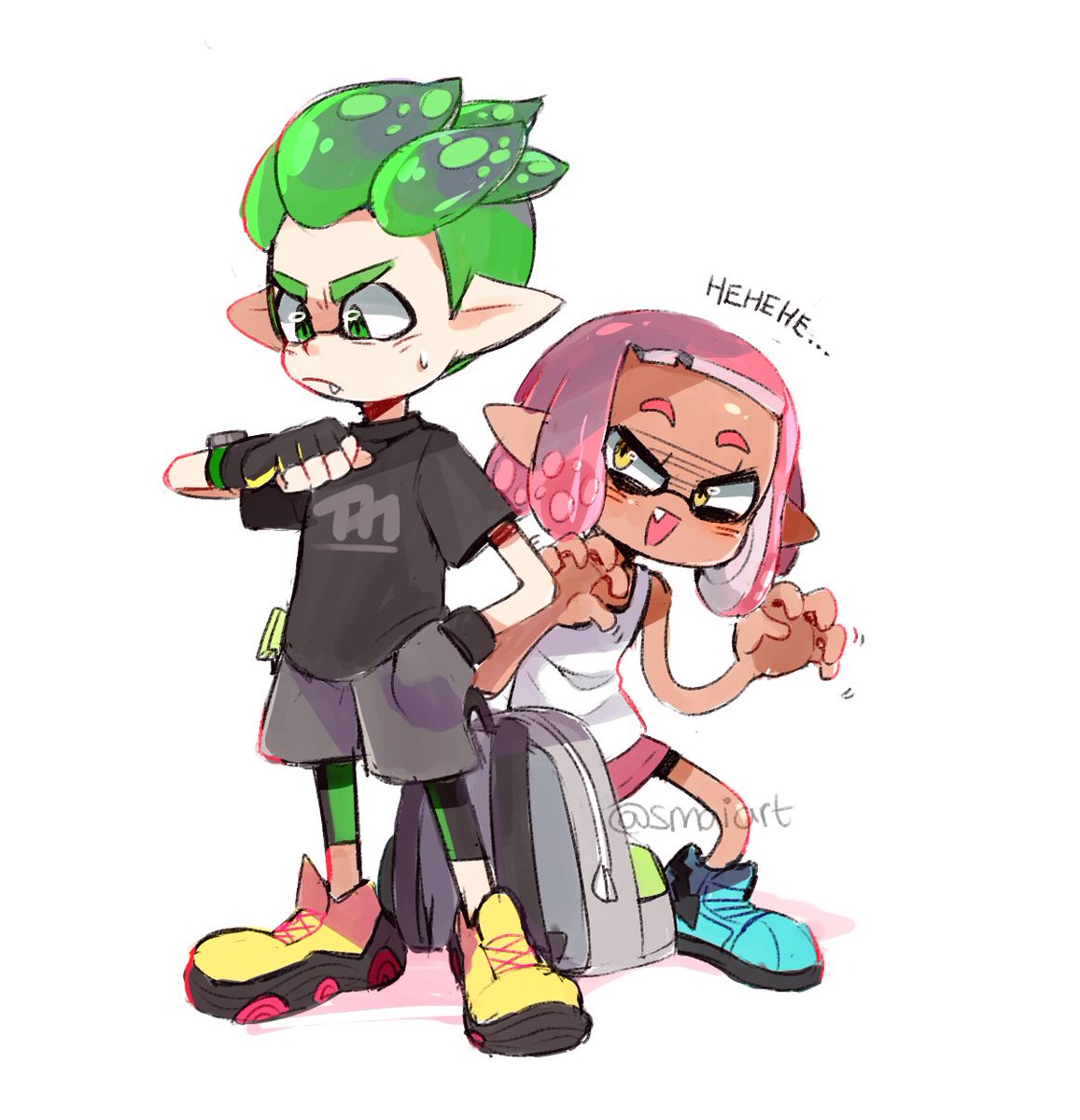 RadicalGloves's tweet image. ❝Hey! Names Gloves!❞

【 #SplatoonRP/#Splatoon2RP】 

【 #OpenRP 】

【A #RT will be nice! 】

【 Detailed 】

【 Serious/Crack 】

【 OC but Inkling Belongs to Nintendo! 】