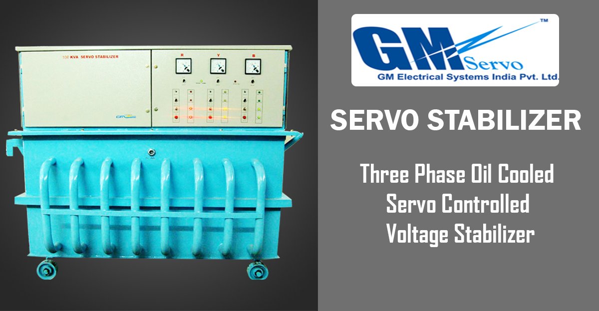 gmelectricalsys's tweet photo. Three Phase Oil Cooled #Servo Controlled #Voltage #Stabilizer at market-leading prices!!!
Call Us Today +91 9052299912, rao@gmservo.com
Visit https://t.co/14woW4YHxJ https://t.co/W3V44U81K5
