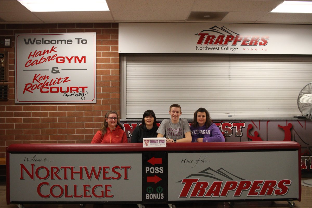 NWCTrappers's tweet photo. TRAPPER VOLLEYBALL - HUGE UPDATE COMING NEXT...
Post #3 – First male student to sign to play volleyball at next level for Head Coach Shaun Pohlman. CONGRATULATIONS @nyckalas!!!! More... https://t.co/95lrctZ8qW
#OnceATrapper... https://t.co/b7CrmnG3gY