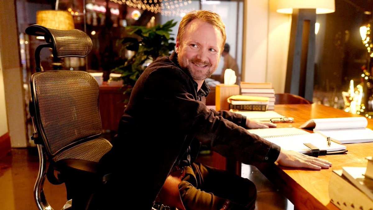 FastCompany's tweet photo. “You have to take the toys out of the box.” Star Wars Director Rian Johnson talks exclusively with Fast Company about taking creative risks in “The Last Jedi” https://t.co/KsDHSnsRm3 https://t.co/xAi57ekxd8
