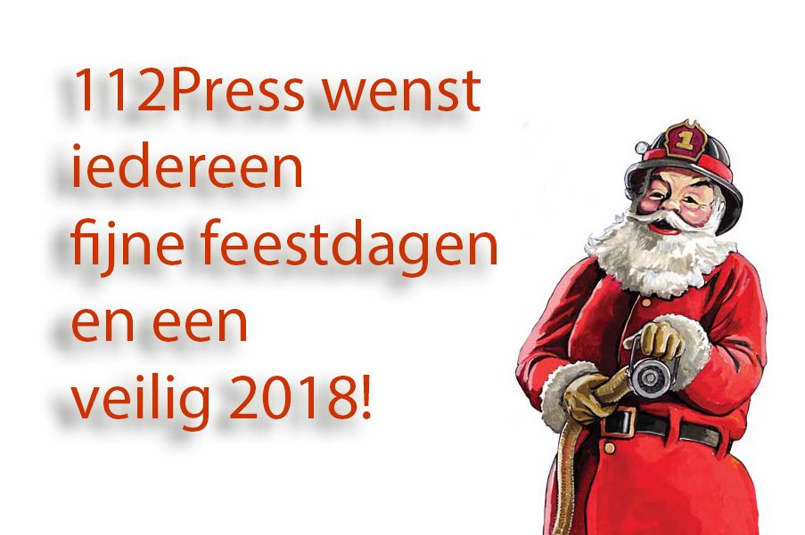 Wij wensen al onze volgers fijne feestdagen en een veilig 2018!