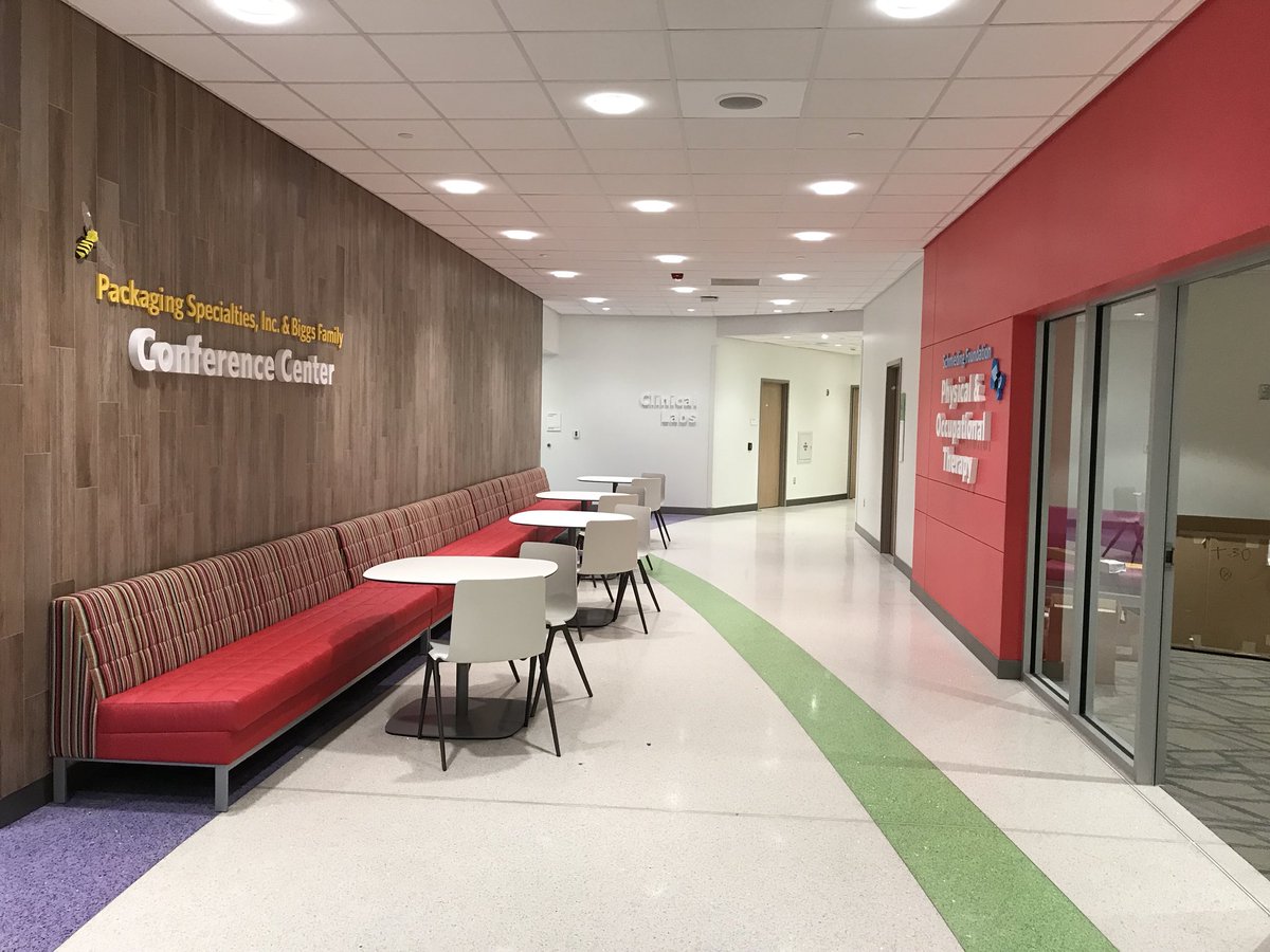 designwyre's tweet photo. Great stuff happening at AR Children’s Northwest as we put the finishing touches on this tremendous facility.  I’m Both humble and proud to be a part of the A&amp;D team!  #ImpactofDesign @KimBPrescott @PSWArchitects @Mezioz https://t.co/WWwHXMUo2Q