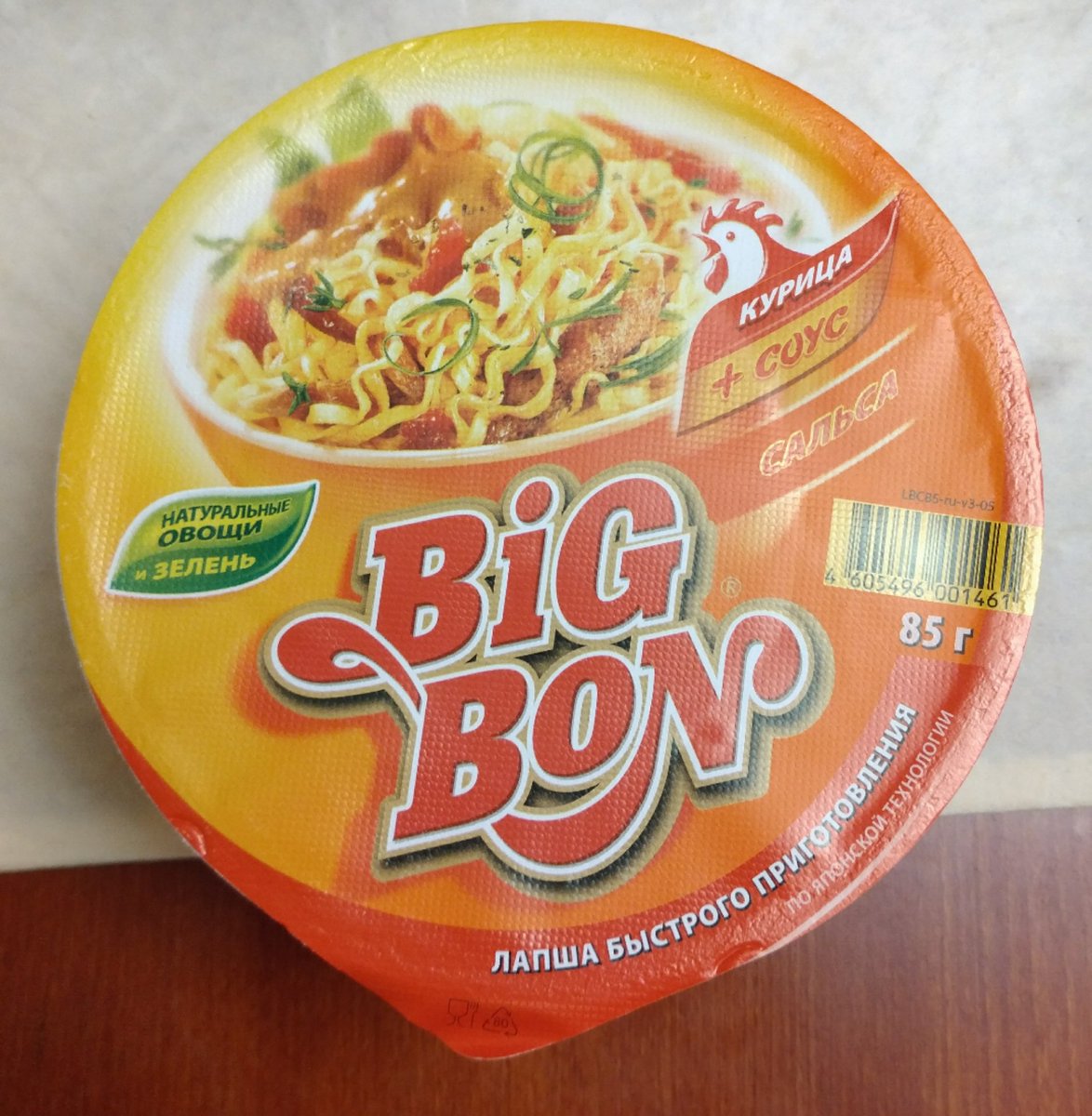 (фотография упаковки лапши)