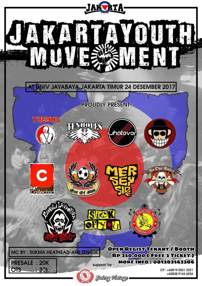 ejakula la vampira end year gigs, good old days kolektif presents tribute ramones &amp; sex pistols and jakarta youth movement