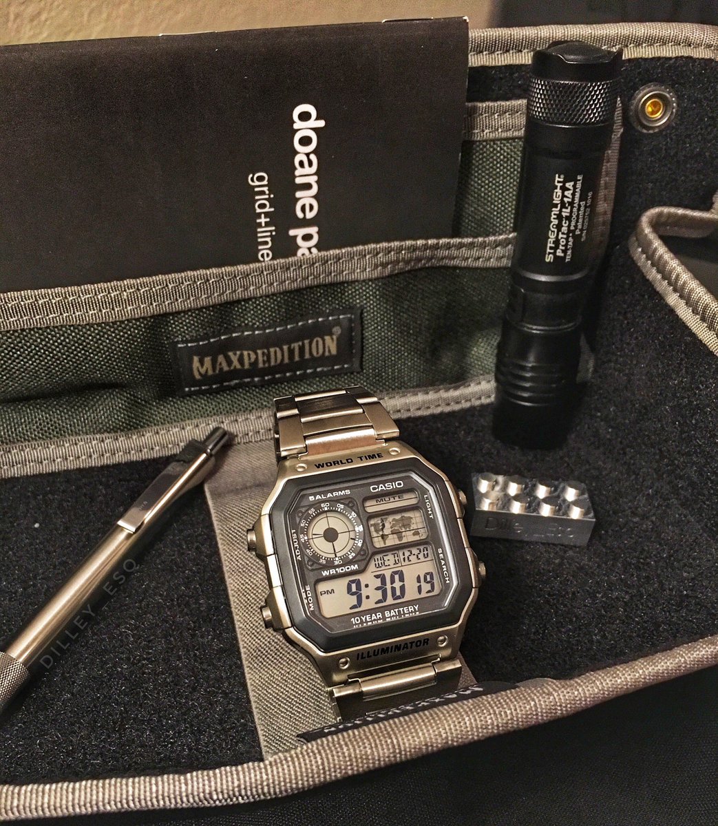 Dilley_Esq's tweet photo. ⌚️ World Time Wednesday ⌚️ #WorldTimeWednesday #CasioRoyale #CasioAE1200 #ClassicCasio #casio #casiolover #casioaddict #CasioWatch #CasioRetro #DoanePaper #watchcheck #dailywatch #casio1200 #casioae1200whd #casioae1200wh  #watchgame #watch #watches #EDC #ZebraPen #ZebraF701 https://t.co/9tfk4pvEtP
