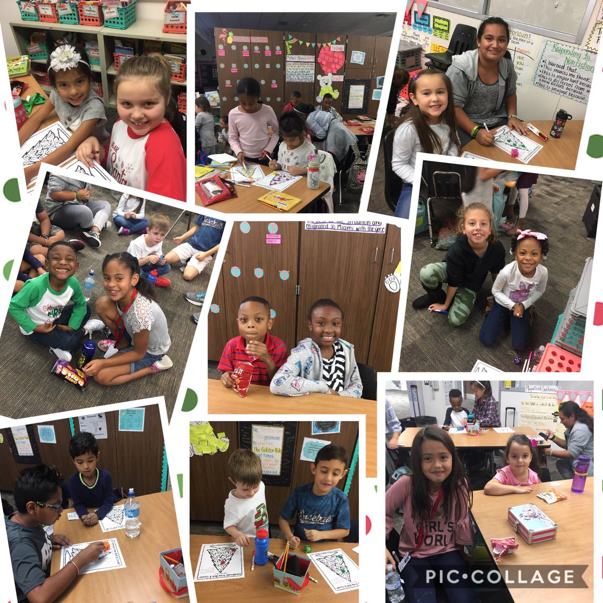 GuzmanWoodard's tweet photo. Love having our kindergarten buddies in our classroom! #allinwolfpack #woodardwolves https://t.co/9AN15AQd8M