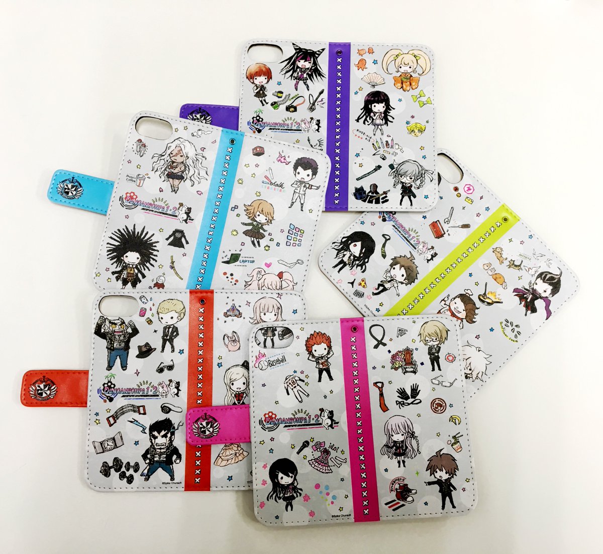 Graffart グラフアート こちらは手帳型iphoneケース モバイルバッテリーです Graffart グラフ アート ダンガンロンパ