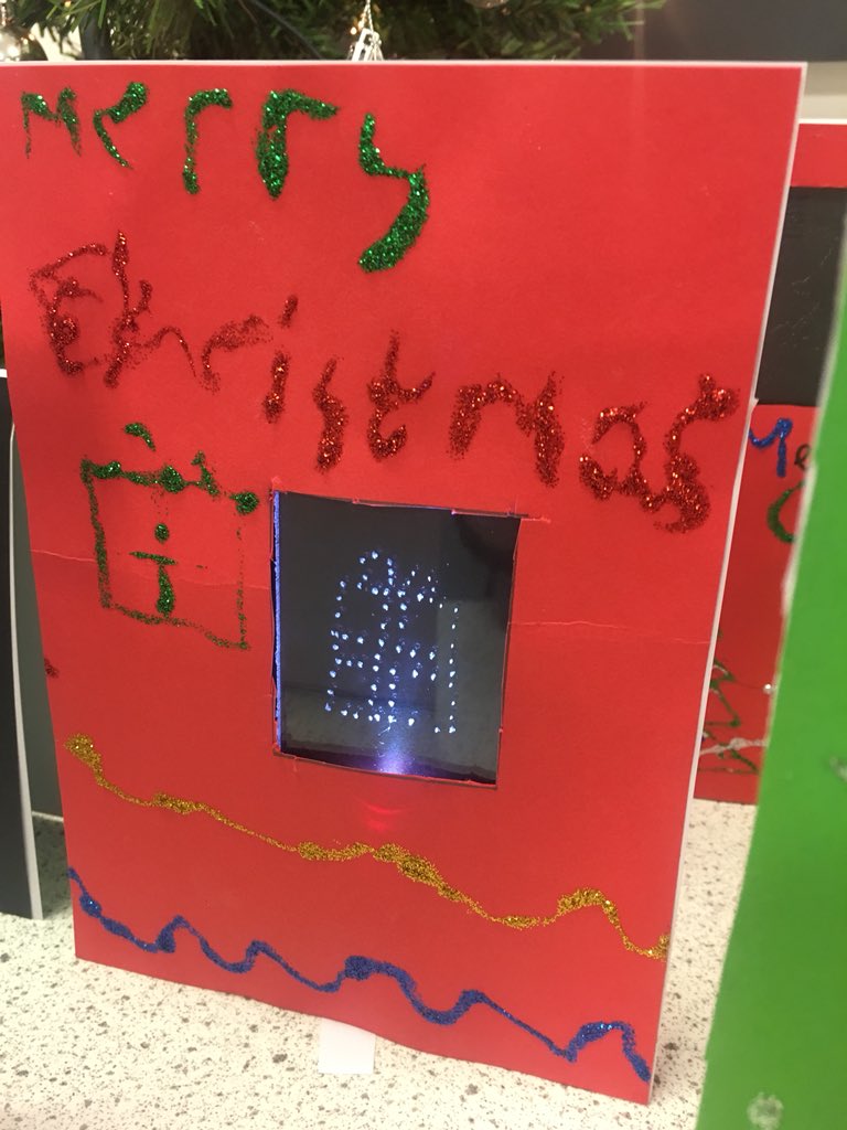 millburnbio's tweet photo. Some very lucky individuals are receiving these excellent LED Christmas cards from 2T 🎄✉️ #merrychristmas #festivefeeling #happyholidays https://t.co/tvht1kUSfS