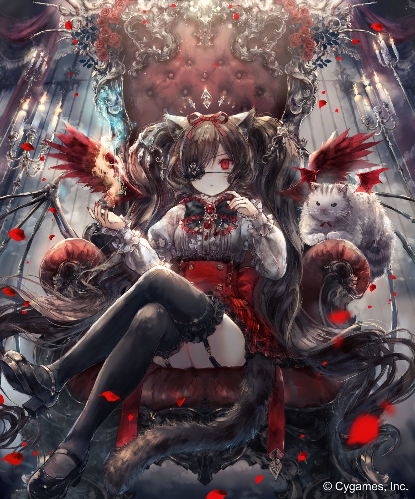 進撃のバハムートで描かせていただいたマナリアメイデン ブラーとクリスマス ブラー おにねこのイラスト 進撃のバハムートで描かせていただいたマナリアメイデン ブラーとクリスマス ブラー おにねこのイラスト