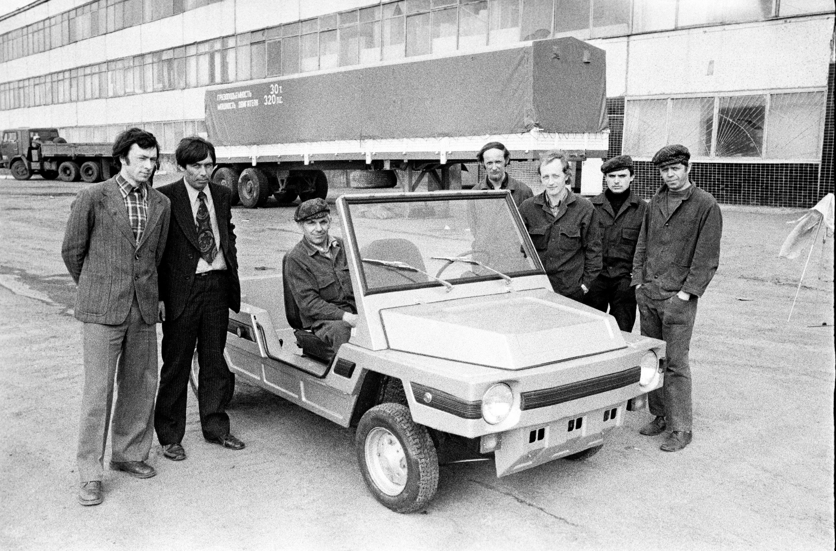 Экспериментальные автомобили УГК КАМАЗ