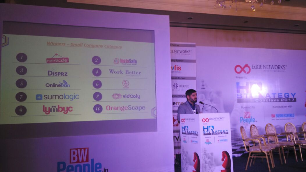 WER2O17's tweet photo. Winners of #WER17 small company category @Culturro_India @BWBusinessworld @BWPeopleIn @BwDisrupt @ianetwork @f6s https://t.co/LfZ7U7qepS