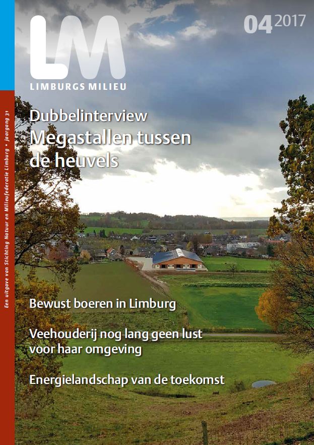 De achterban van <a href="/nmflimburg/">NMFLimburg</a> kan zich verheugen op een winters kwartaalblad over o.m. megastallen met <a href="/hans_teunissen/">Hans</a>, bio landbouw met <a href="/JoepvandeBool/">bio.Tuind. de Waog</a> , het Limburgs energielandschap en de intensieve veehouderij die nog lang geen lust voor haar omgeving is,tinyurl.com/y7t9ofa9