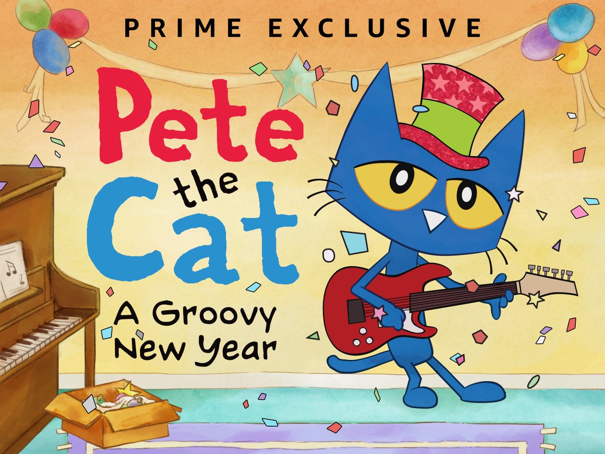 Elvis Costello is the voice of “Mr Pete The Cat’s Dad” in Pete the Cat: A Groovy New Year, an animated holiday special based on the award-winning #PeteTheCat book series. Available to watch December 26th on Amazon Prime Video <a href="/AmazonKids/">AmazonKids</a> #AmazonHolidays - amzn.to/2j3DOc5