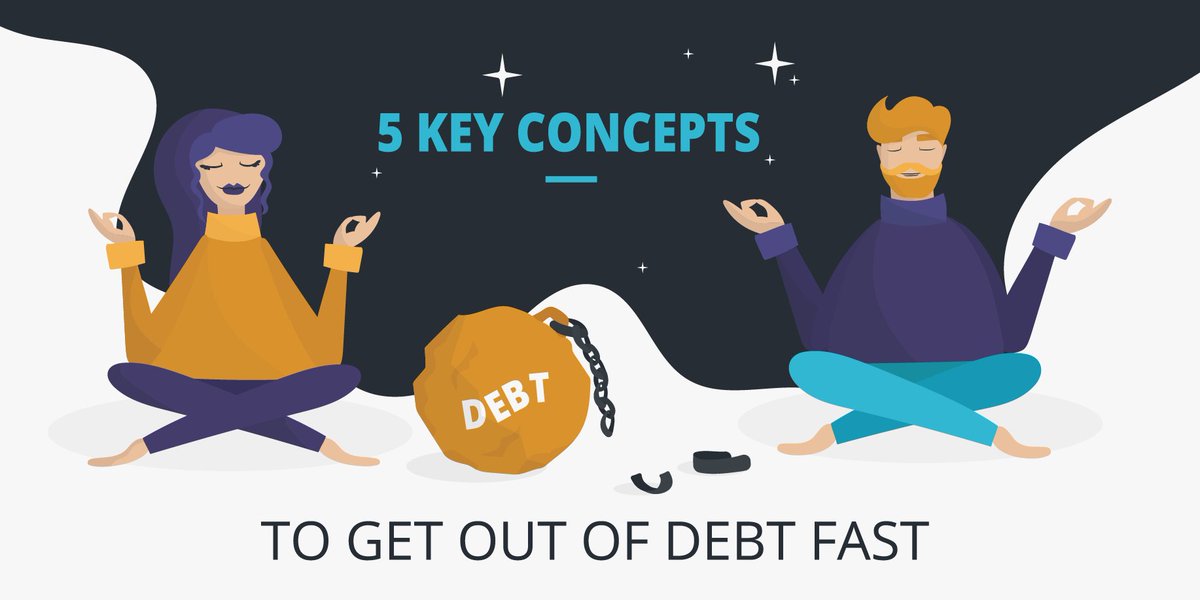 Want to take action to secure a debt-free future for you and your family? This practical guide teaches you how to manage #debt with 5 key concepts. #PersonalFinance bit.ly/2BrCLKQ