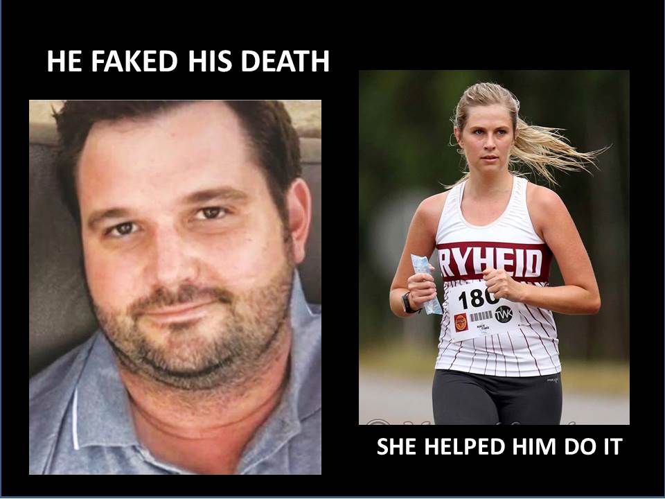 Vryheid attorney Jan Adriaan Venter faked his death after being investigated for misappropriating R4.5 million from a client's trust fund, his wife Rozanne Vosloo helped him fake his death.