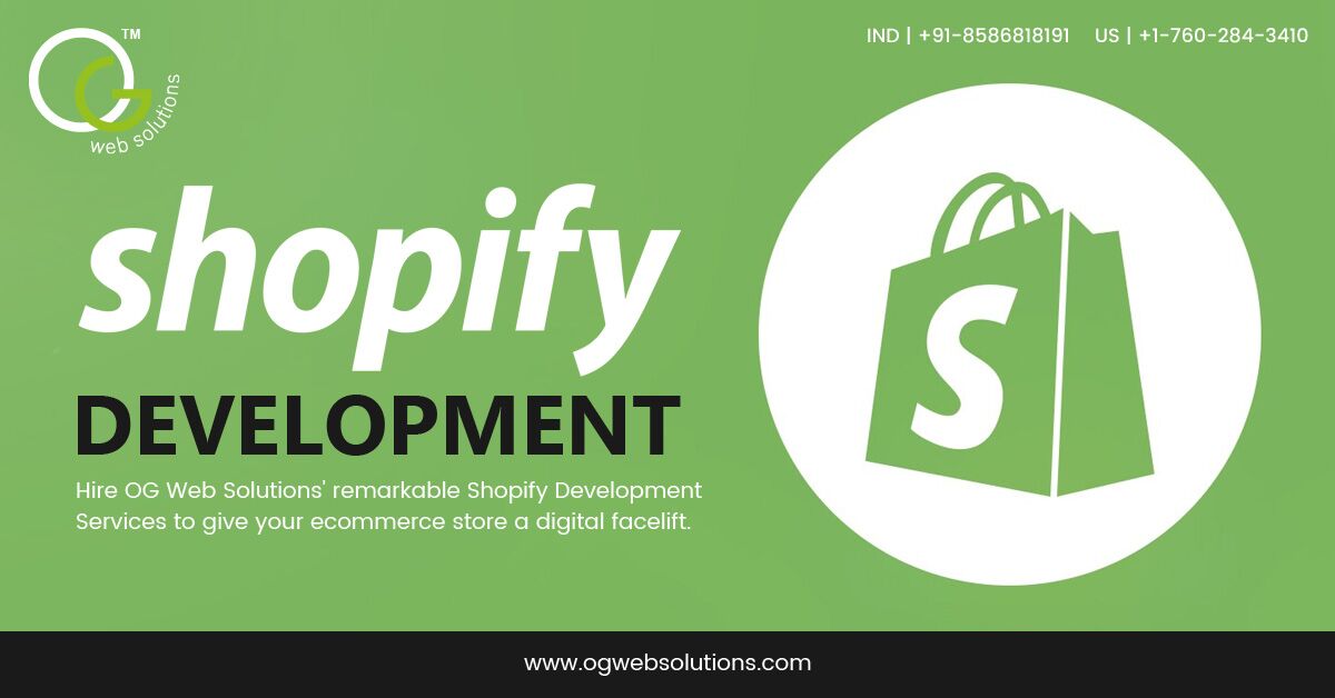 AnnaLWhitake's tweet photo. Hire #OGWebSolutions' remarkable #ShopifyDevelopmentServices to give your e-commerce store a digital facelift: https://t.co/n4G6oLkrwN https://t.co/olZeTEZv3q
