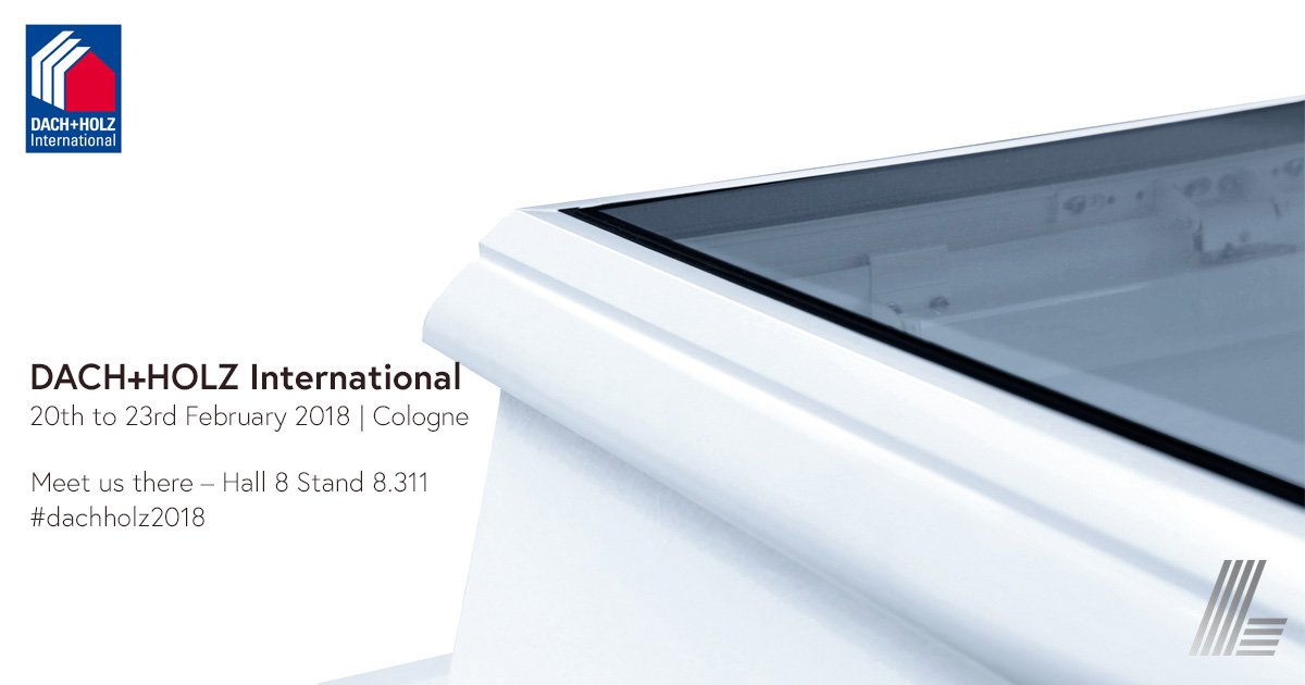 LAMILUX1's tweet photo. From 20th to 23rd February 2018 we are represented at the Dach+Holz International in Cologne, the leading trade fair for timber construction, works, roof and wall.
Further information will follow – stay tuned.
#LAMILUX #wearefamily #daylightsystems #glasselement #dachholz2018 https://t.co/8KgK2dmLH8