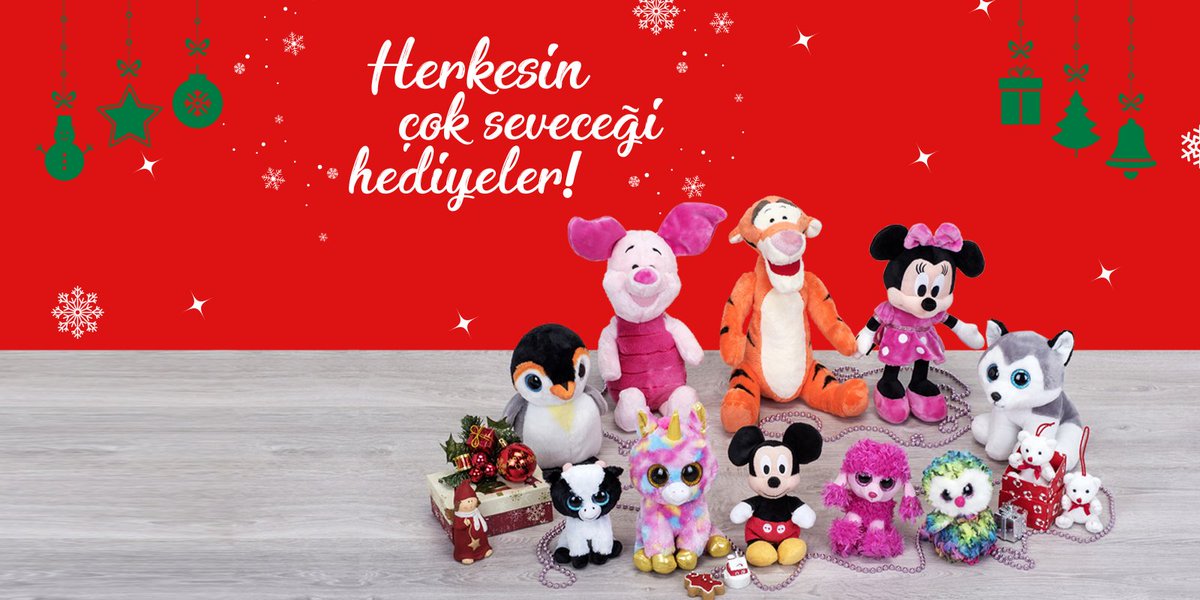 Sevginizi yumuşacık hediyelerle gösterin! Sevimli oyuncaklarla sevdiklerinizi mutlu etmek için hemen Migros’a gelin. bit.ly/171221-SanalMa…