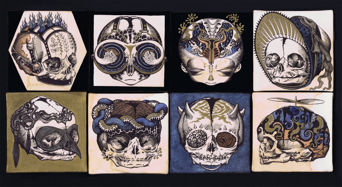 【作品紹介】UTERUS CULT
各70×70mm 2017
tmblr.co/ZxO1Vr2TCBRwm
これね、すごいお気に入り。