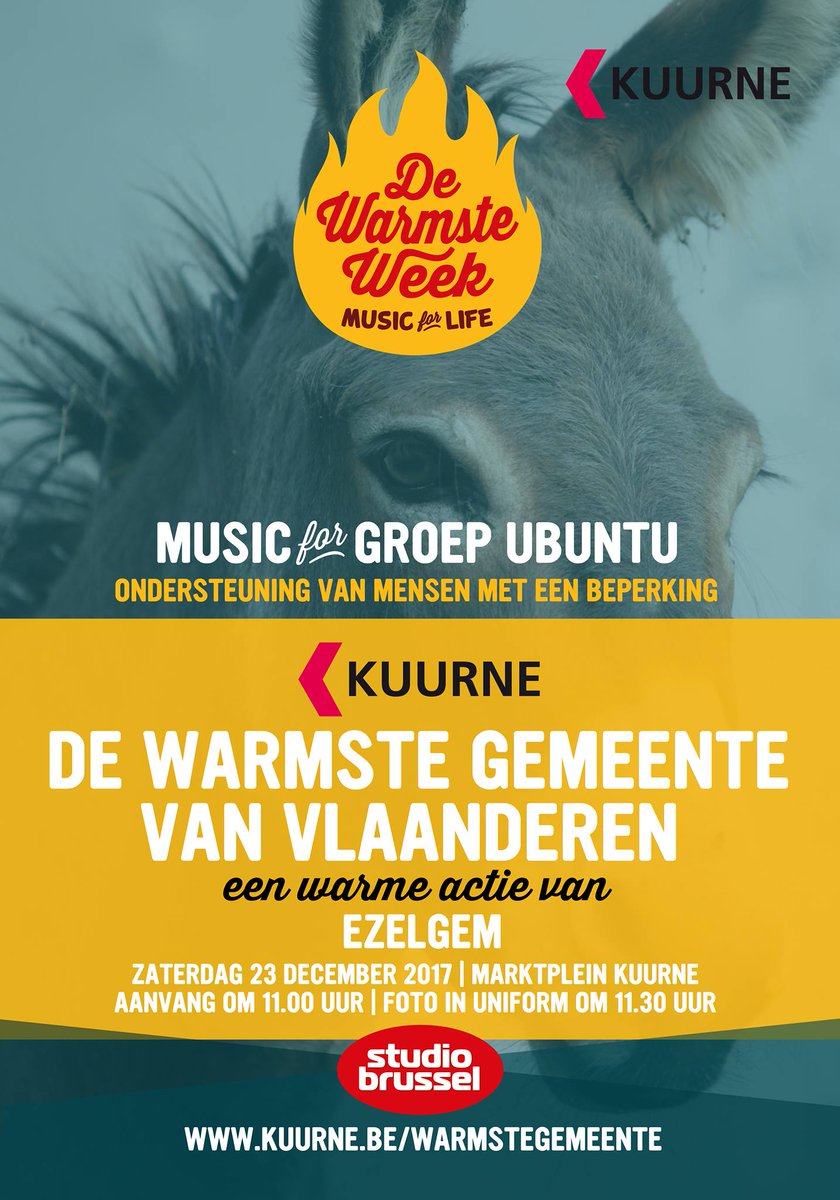 Ezelsfeesten's tweet photo. De #warmstegemeente van #vlaanderen #ezelgem verzamelt zaterdagmiddag voor #wereldrecord #selfie #kuurne toont zijn warm #hart #warmsteweek  #MFL17 #Ubuntu  jij komt toch ook https://t.co/KhqsMuRS5x