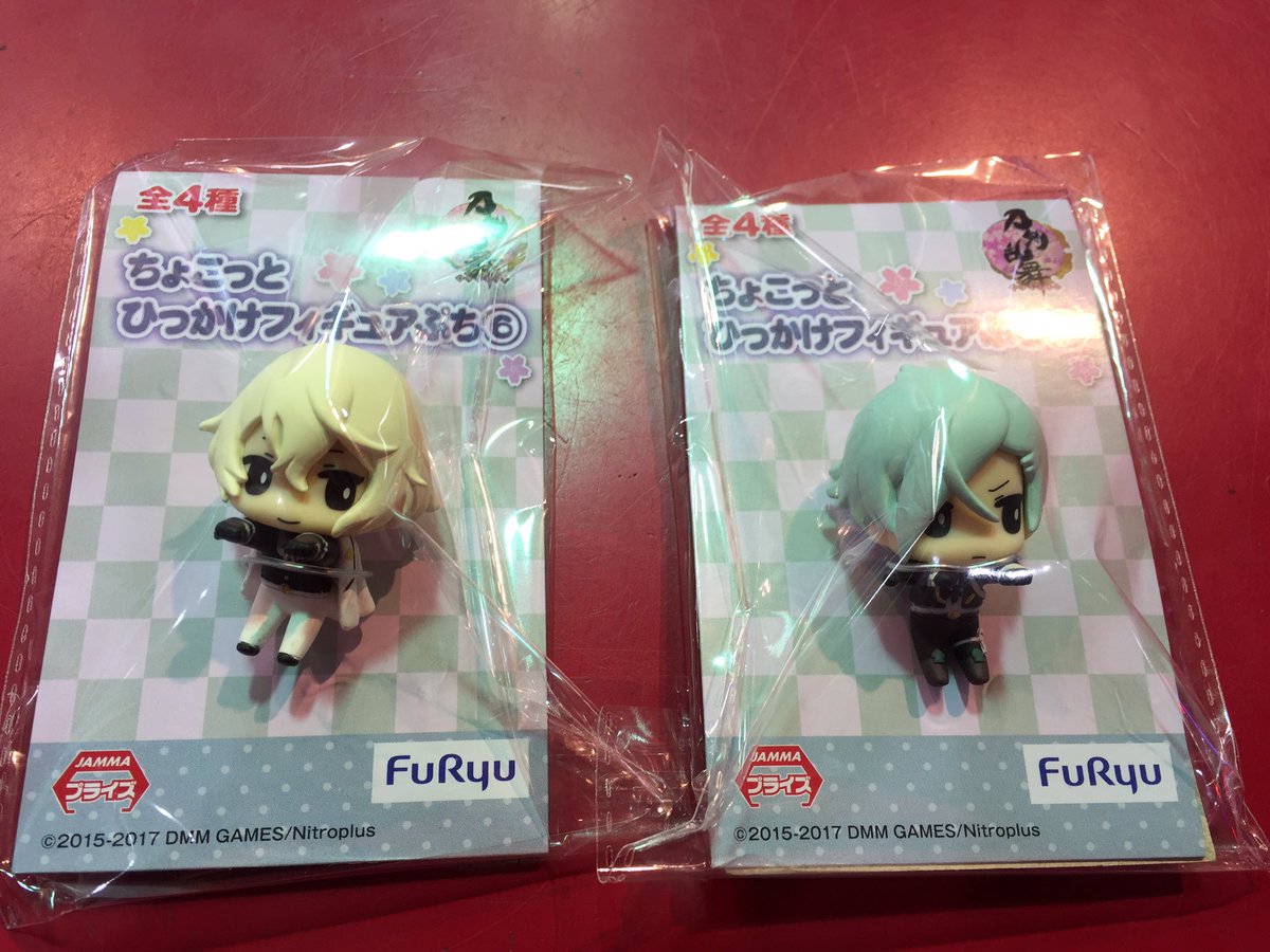 プライズ】刀剣乱舞の「ちょこっとひっかけフィギュアぷち」に第6弾が