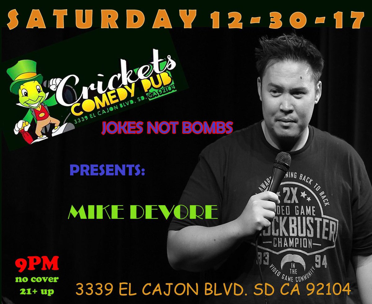CricketsPub's tweet photo. #sandiegocomedy https://t.co/hHPH4KDygm