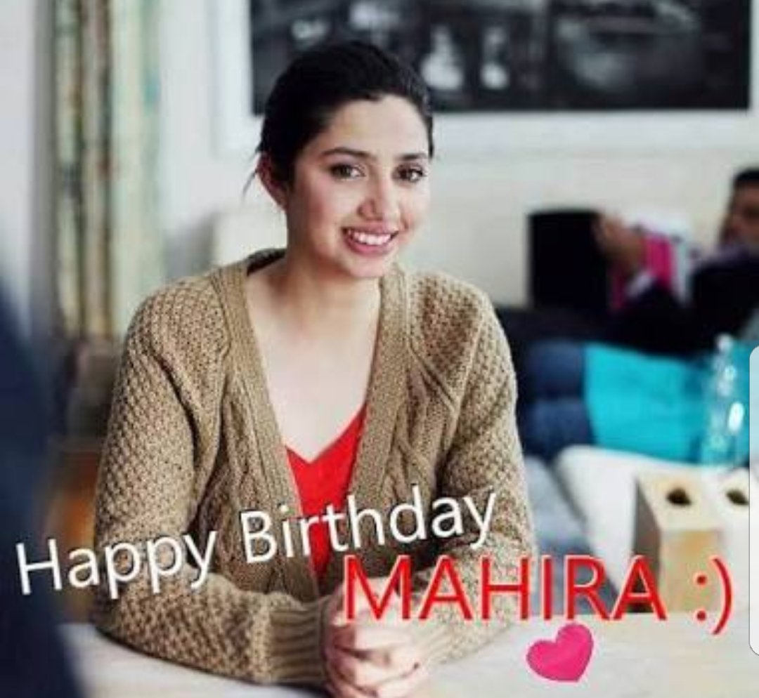 Wishing  a very Happy Birthday to Mahira Khan many many happy returns of the day  