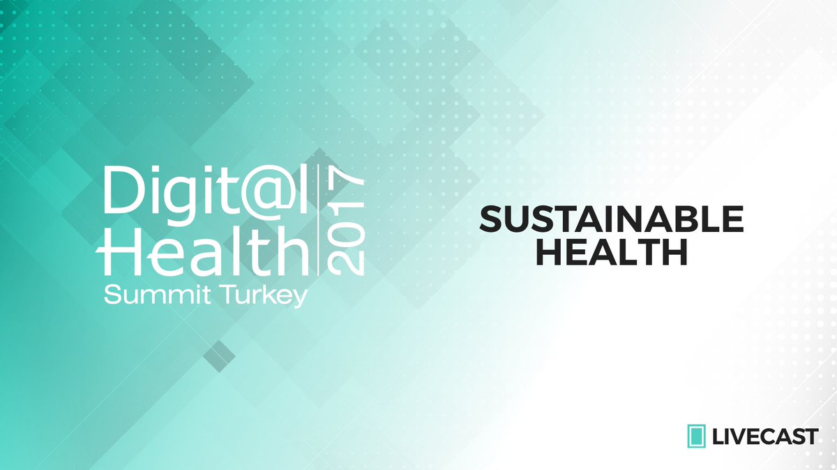 "Sürdürülebilir Sağlık" temasıyla gerçekleşen Türkiye'nin ilk ve tek dijital sağlık zirvesi Digit@l Health Summit 2017 başlamak üzere! Canlı yayını livecast.com.tr/dhs/event/326/… adresinden takip edebilirsiniz. #DHS2017 <a href="/DHSTurkey/">Digital Health TR</a>