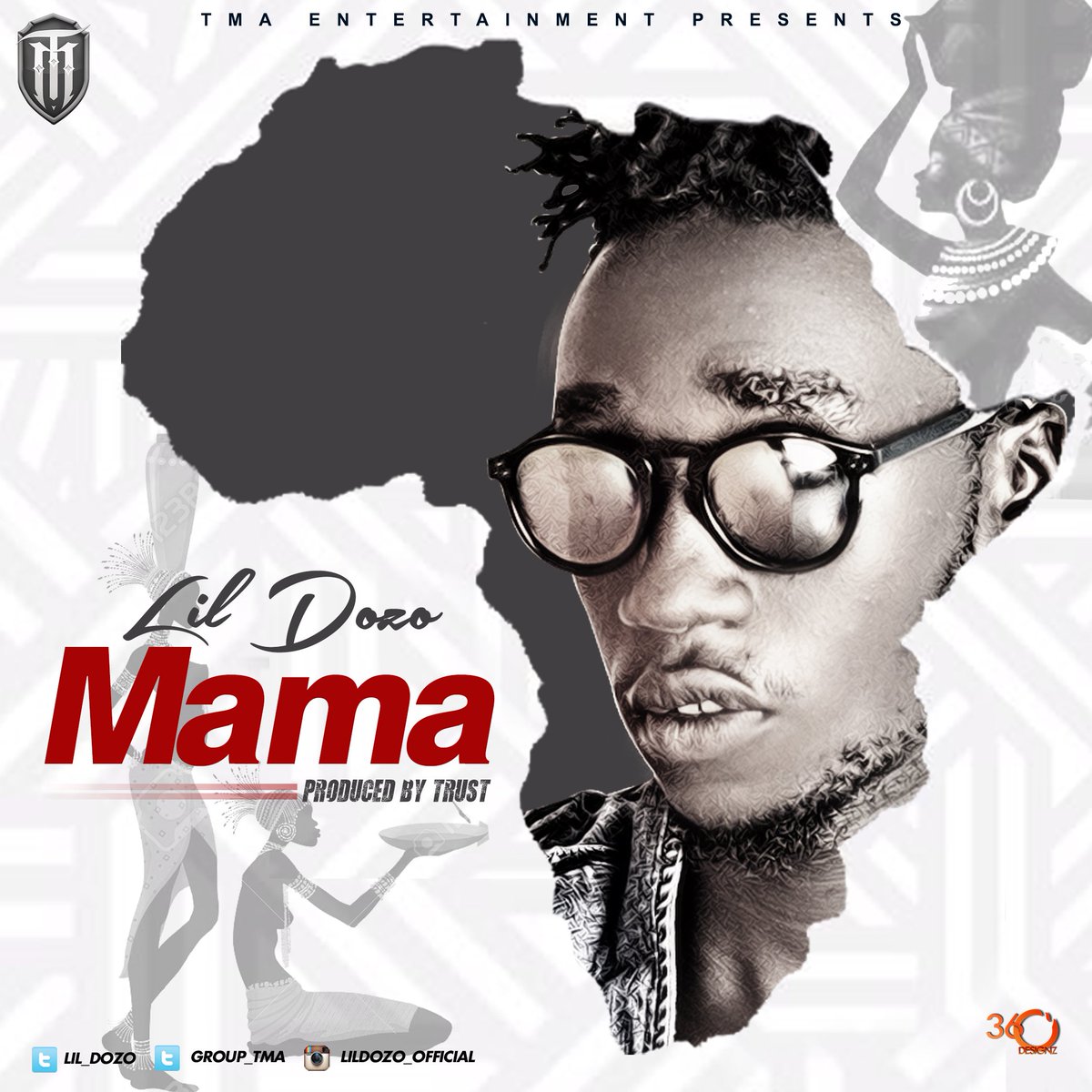 360Designz's tweet image. Lil Dozo's Mama Official Artwork.
