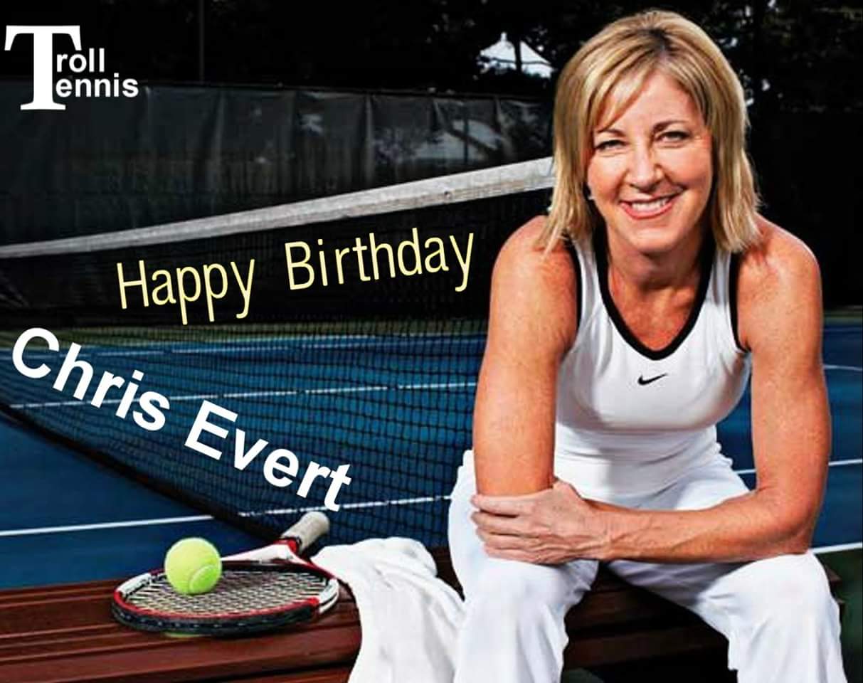 Happy Birthday Chris Evert! 