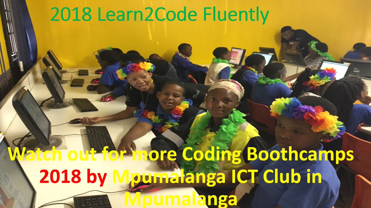 ICTclub_MP's tweet photo. Enjoy your festive season. Wishing all coders a promising 2018. #africacodeweek #HourOfCode2017 #code #dbecentres https://t.co/ji7hXV8fuv