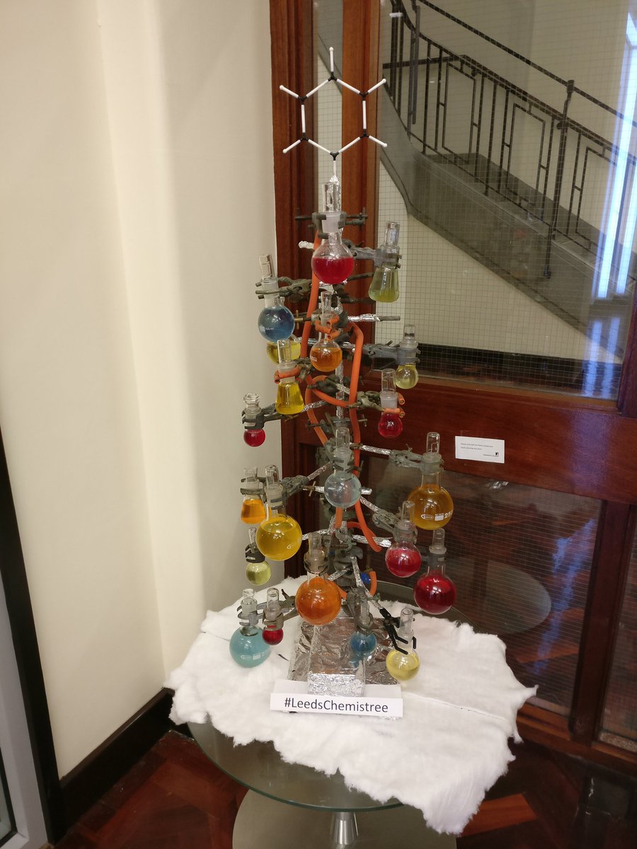 walkingrandomly's tweet image. The #ChemisTree at @UniversityLeeds chemistry department