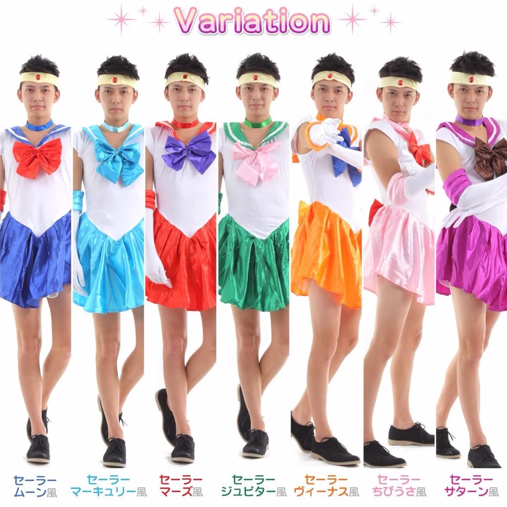 左から順に撮影した？段々とノリ気になってくる男性モデルさんｗ