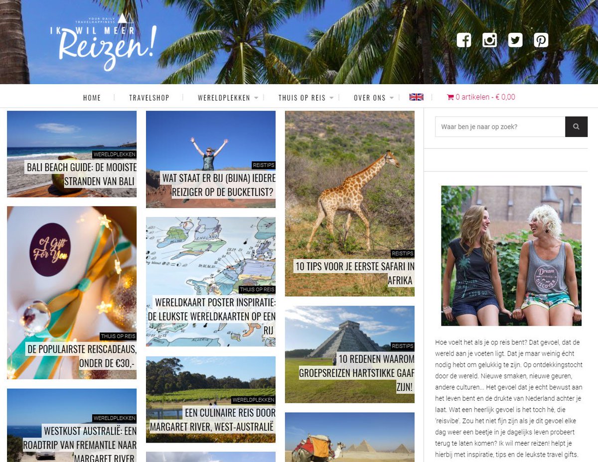 Ecommerceradar's tweet image. PERSBERICHT: Online-platform “Ik wil meer reizen!” kiest met E-commerceradar voor veel extra volume!

e-commerceradar.com/2017/12/ik-wil…