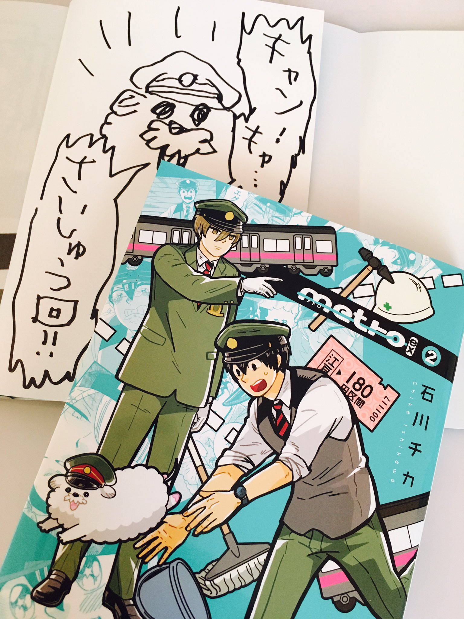 石川チカ Twitter પર 本日metro Ex2巻発売日ですー 最終巻となります どうぞどうぞどうぞどうぞどうぞよろしくお願い致しますーーッッッ T Co Z7jnt2zh0p Twitter