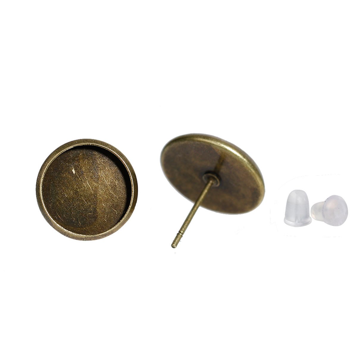 Vickys228's tweet image. 25 Pair Ear Studs Findings Round Antique Bronze W/ Stopp… tuppu.net/84ff28d8 #VickysJewelrySupply #EarringPosts
