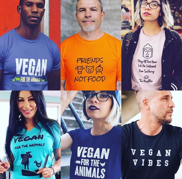 ⭐️Special Pricing Now⭐️ 70 Designs + Hoodies, Ts, Tanks, Long-Sleeved &amp; More! Order at> teespring.com/stores/go-vega… #vegan #vegantshirts #vegangifts #animalrights #veganhoodie @hubbscbr1000