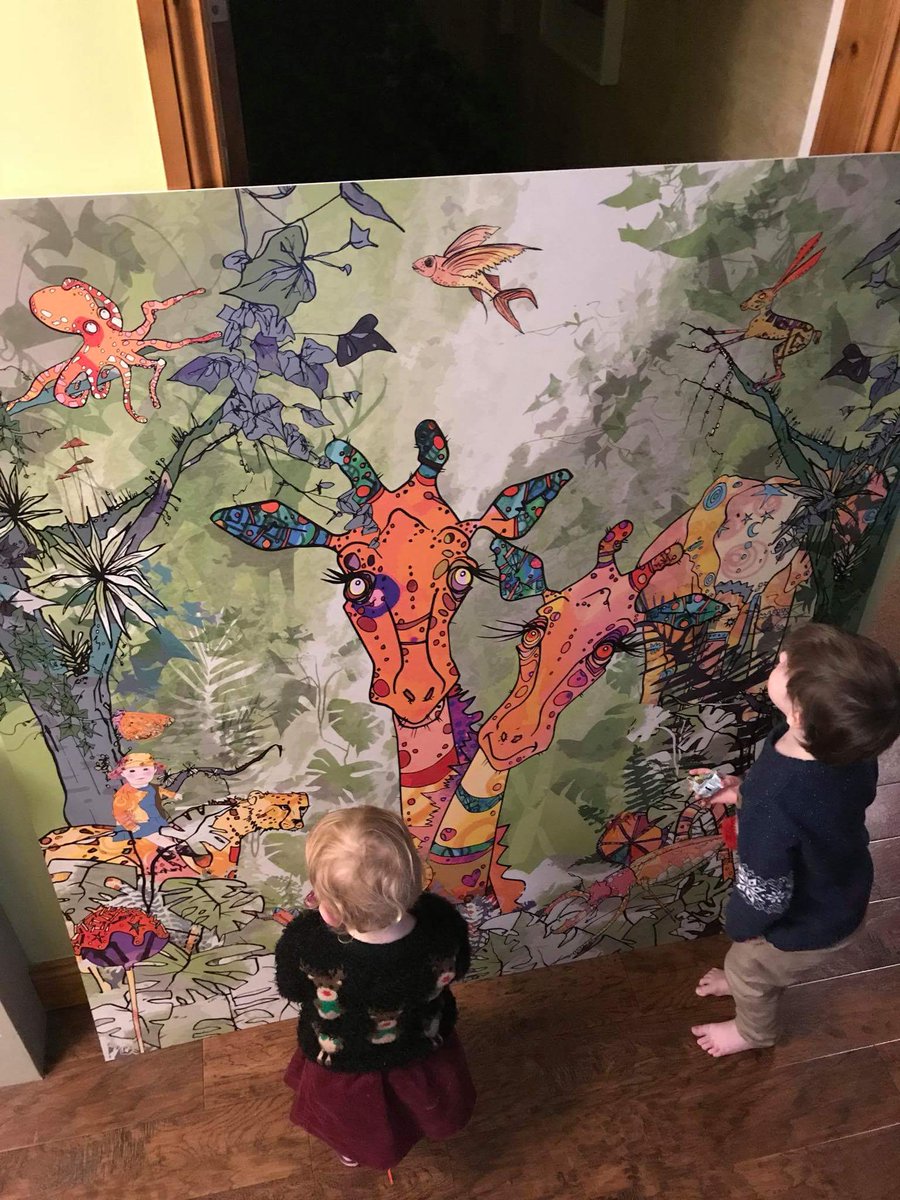 mandascats's tweet photo. and here it is ... #flyingfish #giraffe #octupus #elephant #Jungle #treehopinghare https://t.co/TI586GQfL9