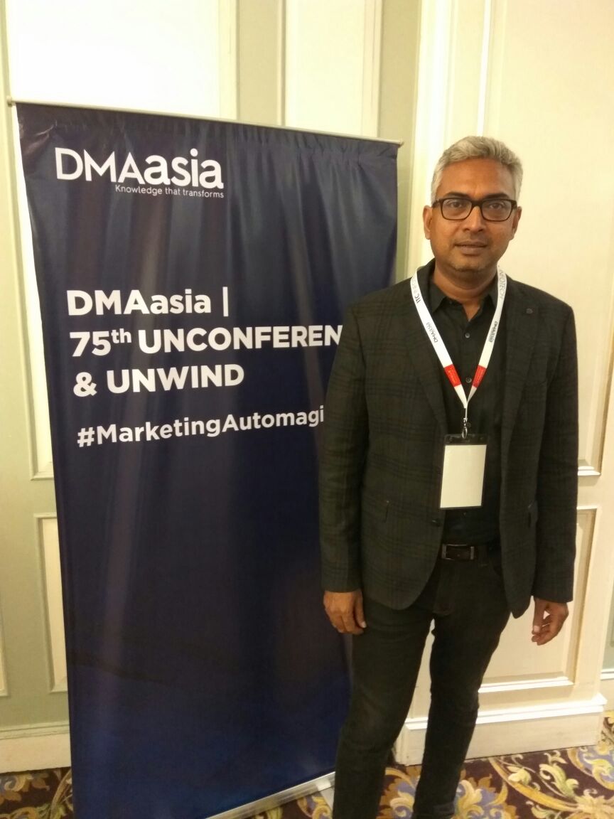 truejitu's tweet photo. Thx @bhaskar2666 fr arriving to the #MarketingAutomagically at 75th #DMACxORT @asiadma @vatsalasher @shellysingh @Oracle @itcinfotech @KhushbooDmai @shalooamar https://t.co/ZfzCvhePMG