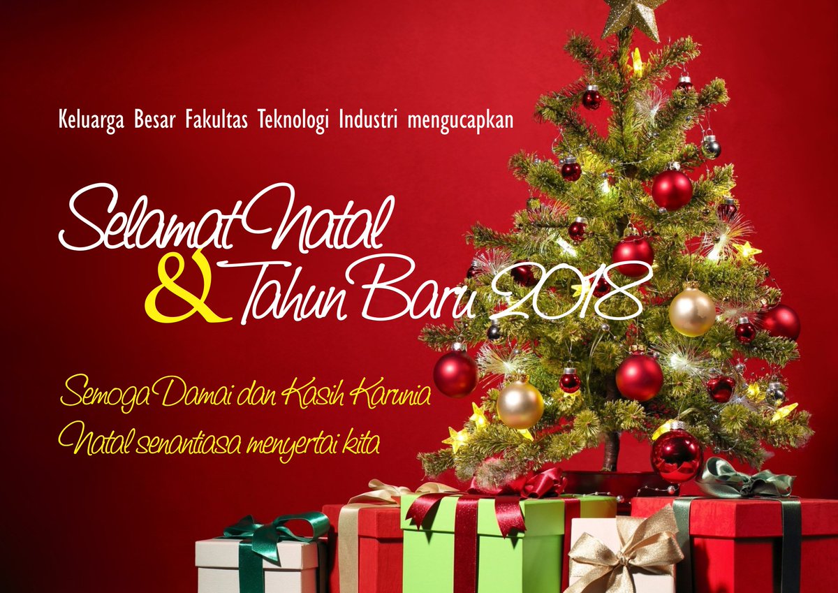 Perkuliahan Ftiuajy On Twitter Selamat Natal Dan Tahun Baru 2018 Perkuliahan Ftiuajy On Twitter Selamat Natal Dan Tahun Baru 2018